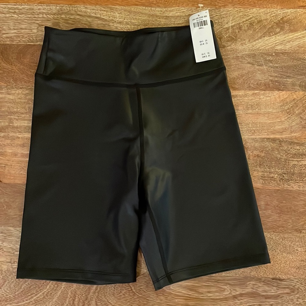 Abercrombie & Fitch Black Biker Shorts - Small